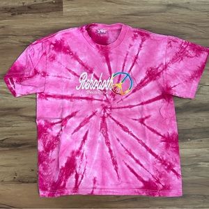 Rehoboth Delaware pink tie day t-shirt size S
